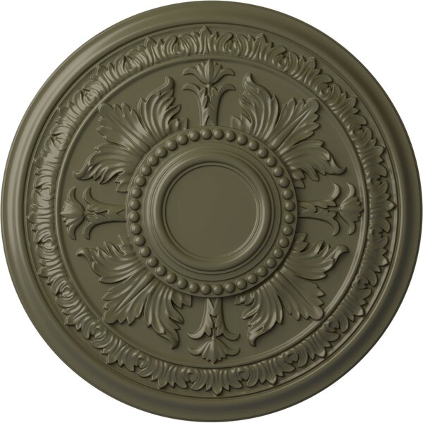 Ekena Millwork Tellson Ceiling Medallion (Fits Canopies up to 6 3/4"), 30 5/8"OD x 2 1/2"P, Painted Turtle CM30TEPTF - main